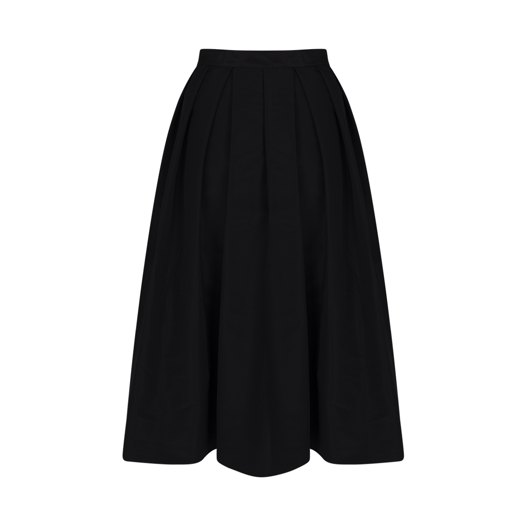 Martina Midi Skirt | Front view of HEIRLOME