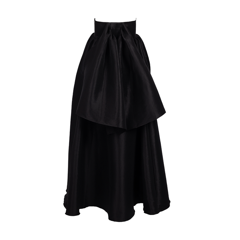 Oriana Dress Black | Back view of Oriana Dress Black KIKA VARGAS