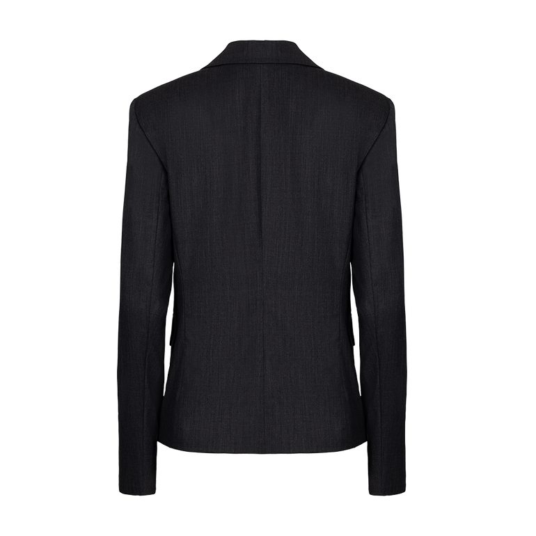 Harper Single-Breasted Blazer | Back view of Harper Single-Breasted Blazer KIKA VARGAS