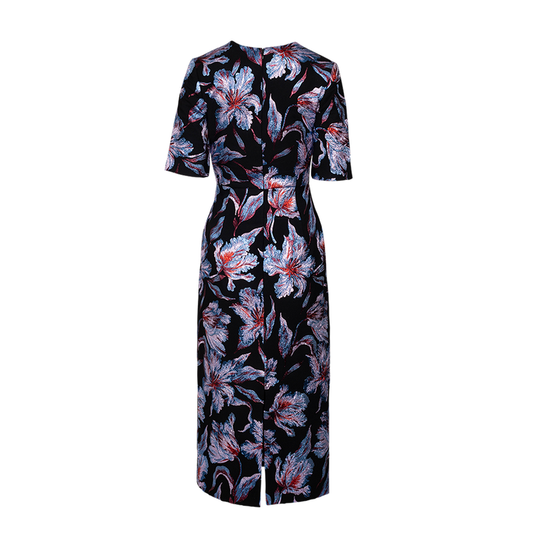 Gladys Midi Dress | Back view of Gladys Midi Dress MARKARIAN