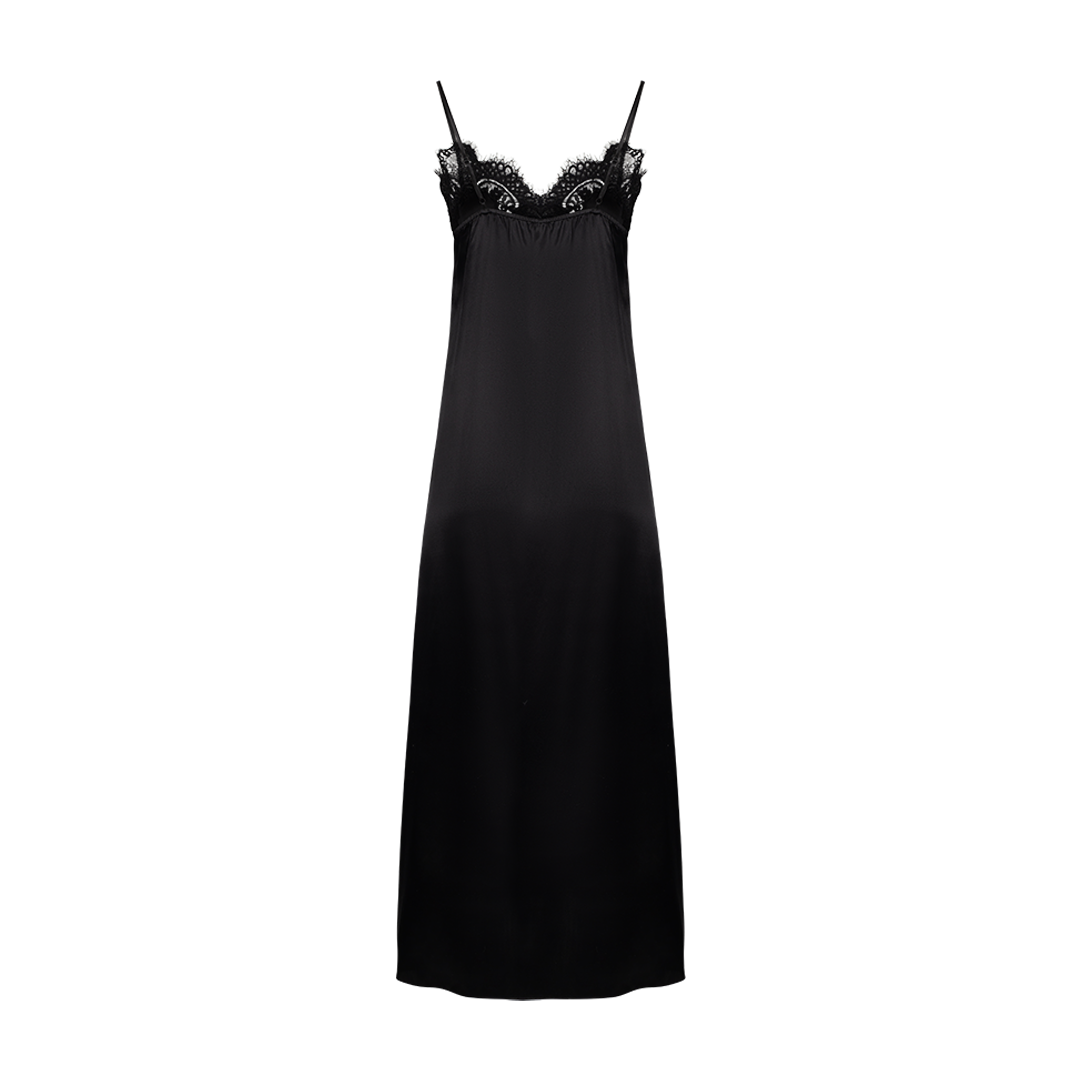 Lace Slip Dress | Back view of Lace Slip Dress CO