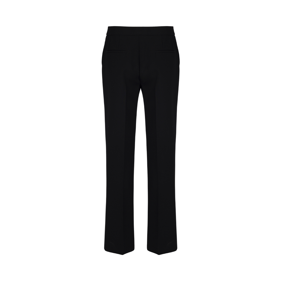 Pleated Split-Hem Trousers | Back view of Pleated Split-Hem Trousers JIL SANDER