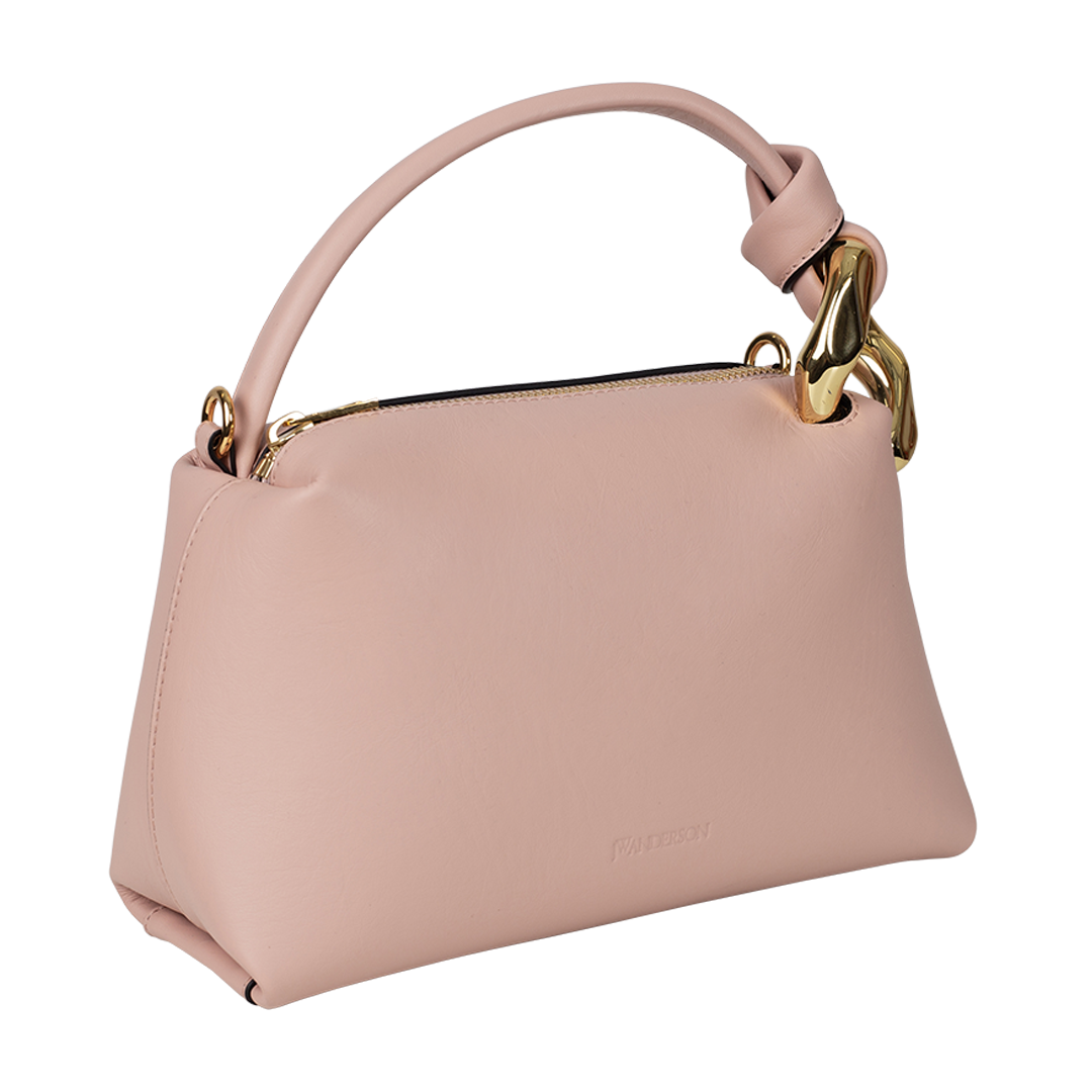 Small Corner Bag Dusty Rose | Side view of Small Corner Bag Dusty Rose J.W. ANDERSON