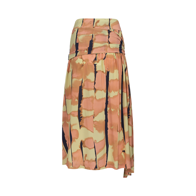 Ivy Asymmetrical Skirt | Back view of Ivy Asymmetrical Skirt COLVILLE