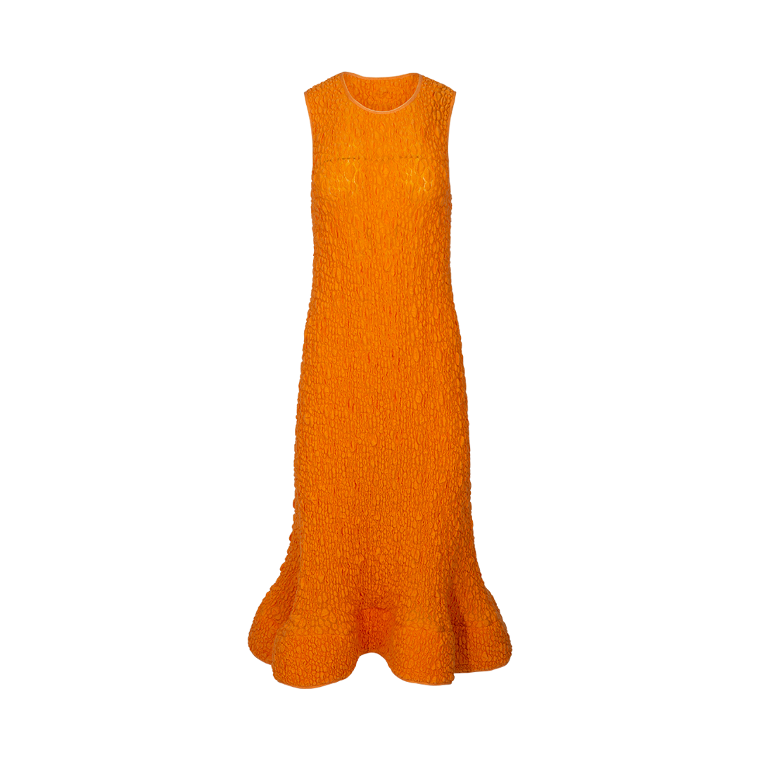 Foam Ruffle Dress | Front view of Foam Ruffle Dress MELITTA BAUMEISTER