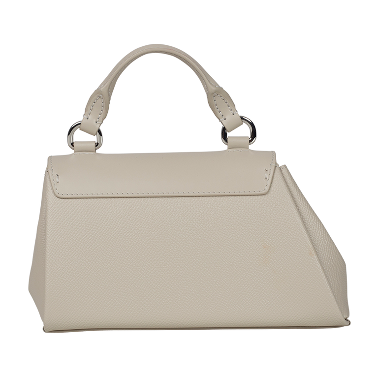 Micro Asymmetric Top-Handle Bag | Back view of Micro Asymmetric Top-Handle Bag MAISON MARGIELA