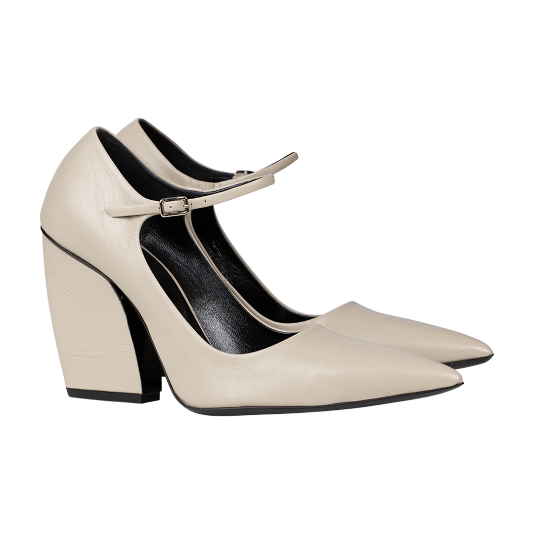 Linda Pumps with Ankle Strap | View of Both Linda Pumps with Ankle Strap PIERRE HARDY
