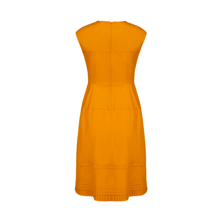 Flared Midi Dress | Back view of Flared Midi Dress MARNI