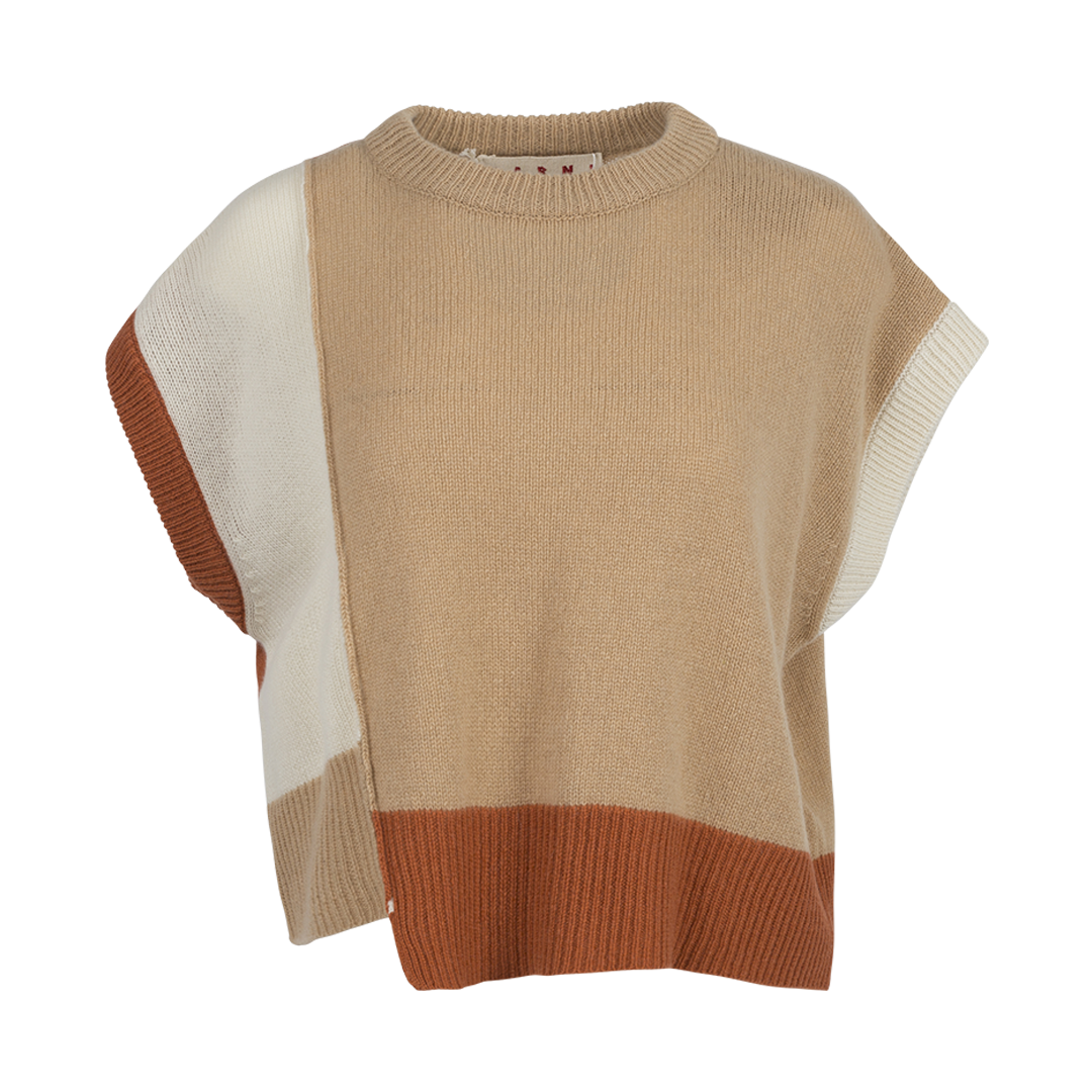Asymmetrical Crewneck Sweater