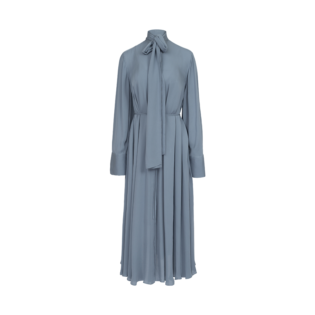 Joanna Silk Dress | Front view of Joanna Silk Dress HEIRLOME