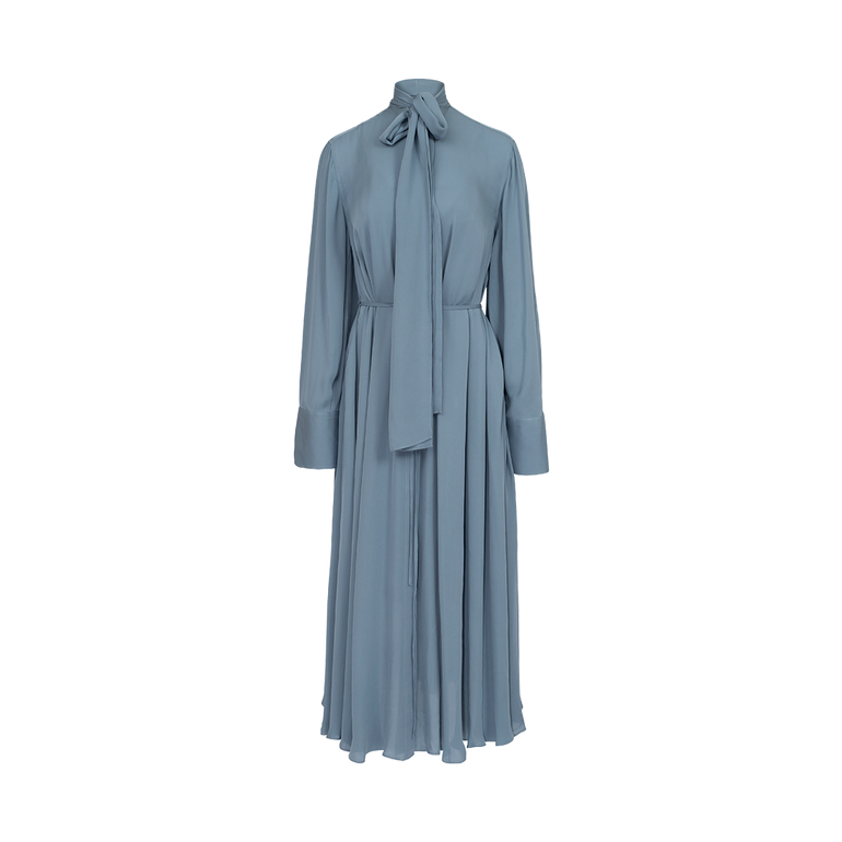 Joanna Silk Dress | Front view of Joanna Silk Dress HEIRLOME