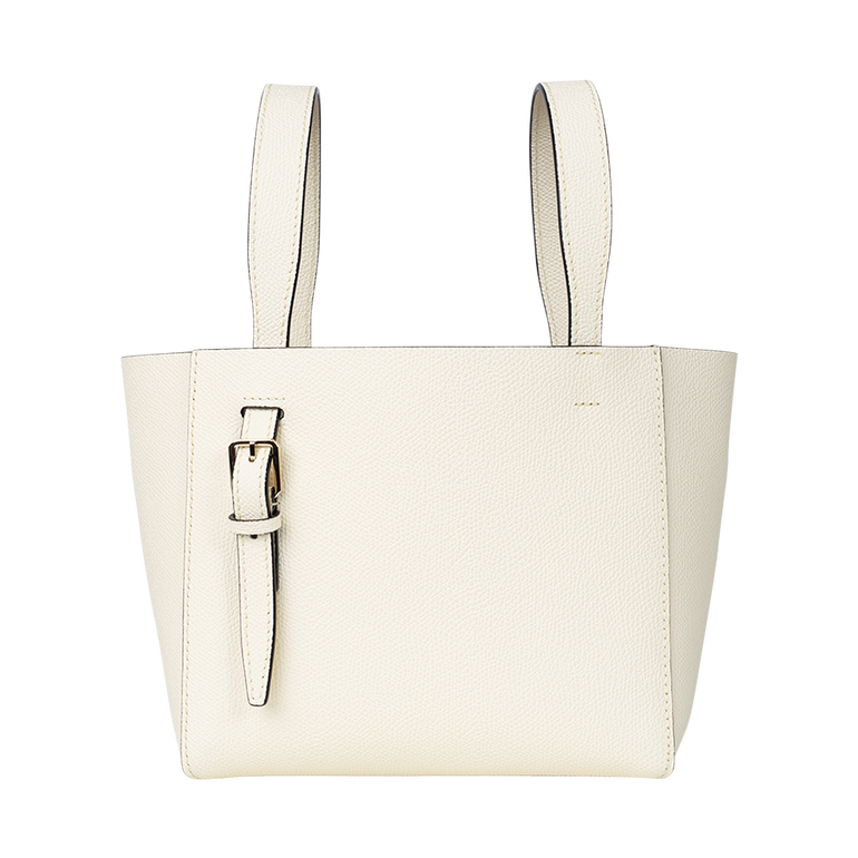 Mini Soft Bucket Bag | Back view of Mini Soft Bucket Bag VALEXTRA