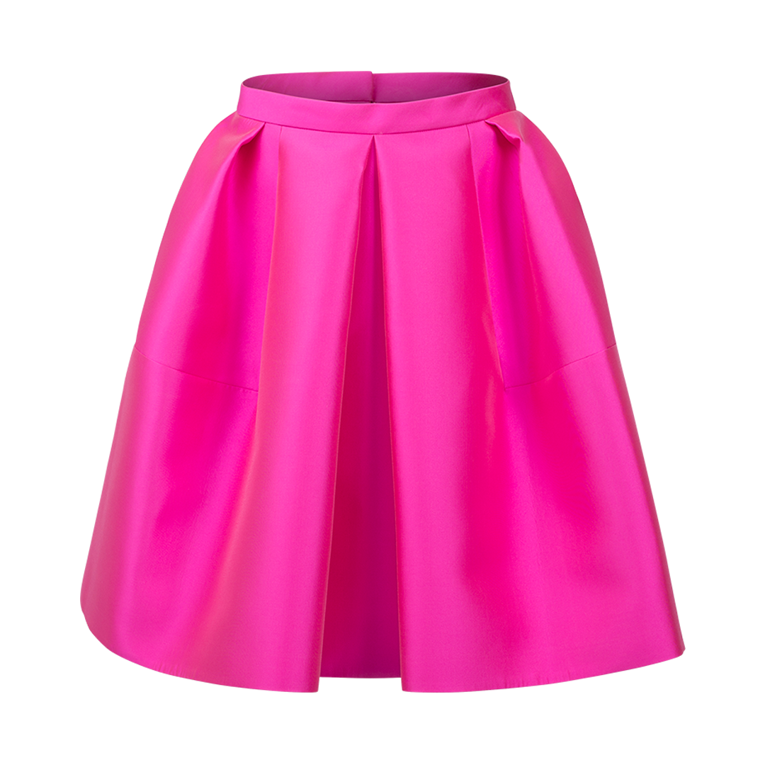 Puff Midi Skirt