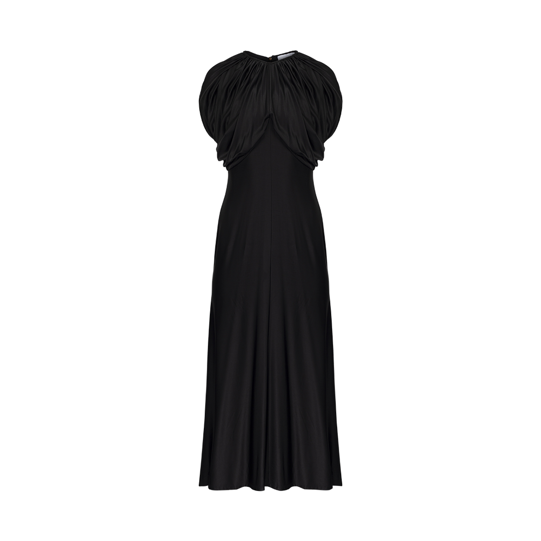 Draped Maxi Dress FORTY FIVE TEN draped-maxi-dress-forty-five-ten