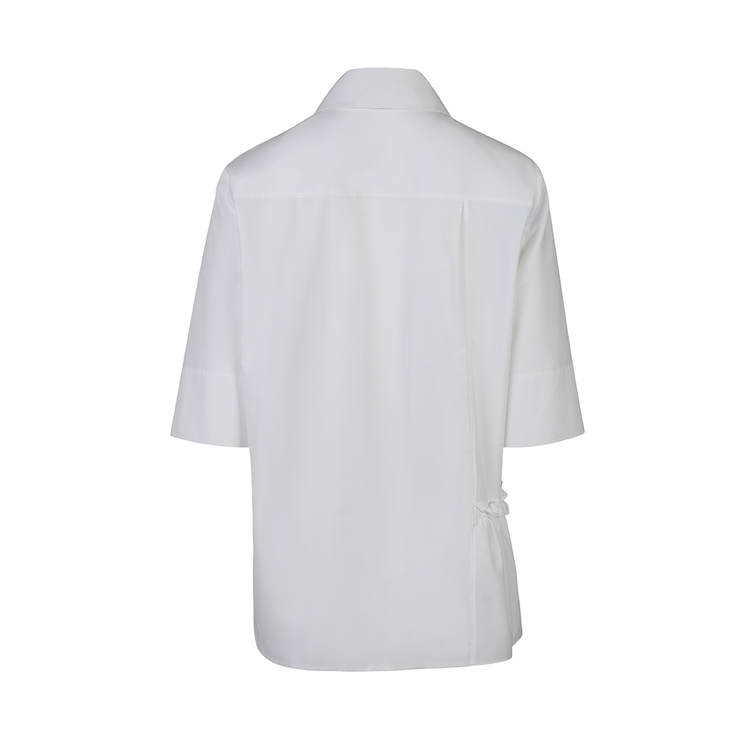 Asymmetric Ruffle Shirt | Back view of Asymmetric Ruffle Shirt DICE KAYEK