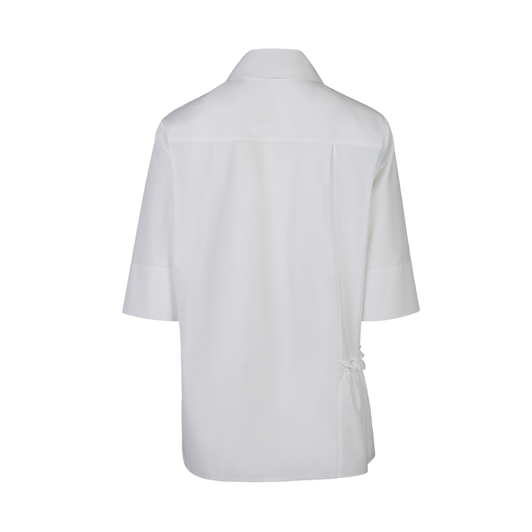 Asymmetric Ruffle Shirt | Back view of Asymmetric Ruffle Shirt DICE KAYEK