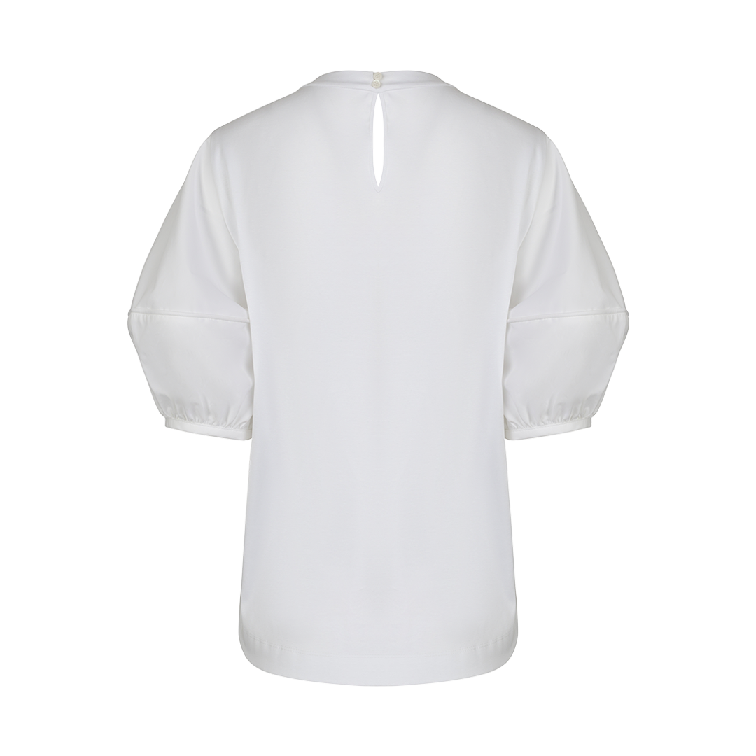 Balloon-Sleeve Shirt | Back view of Balloon-Sleeve Shirt DICE KAYEK