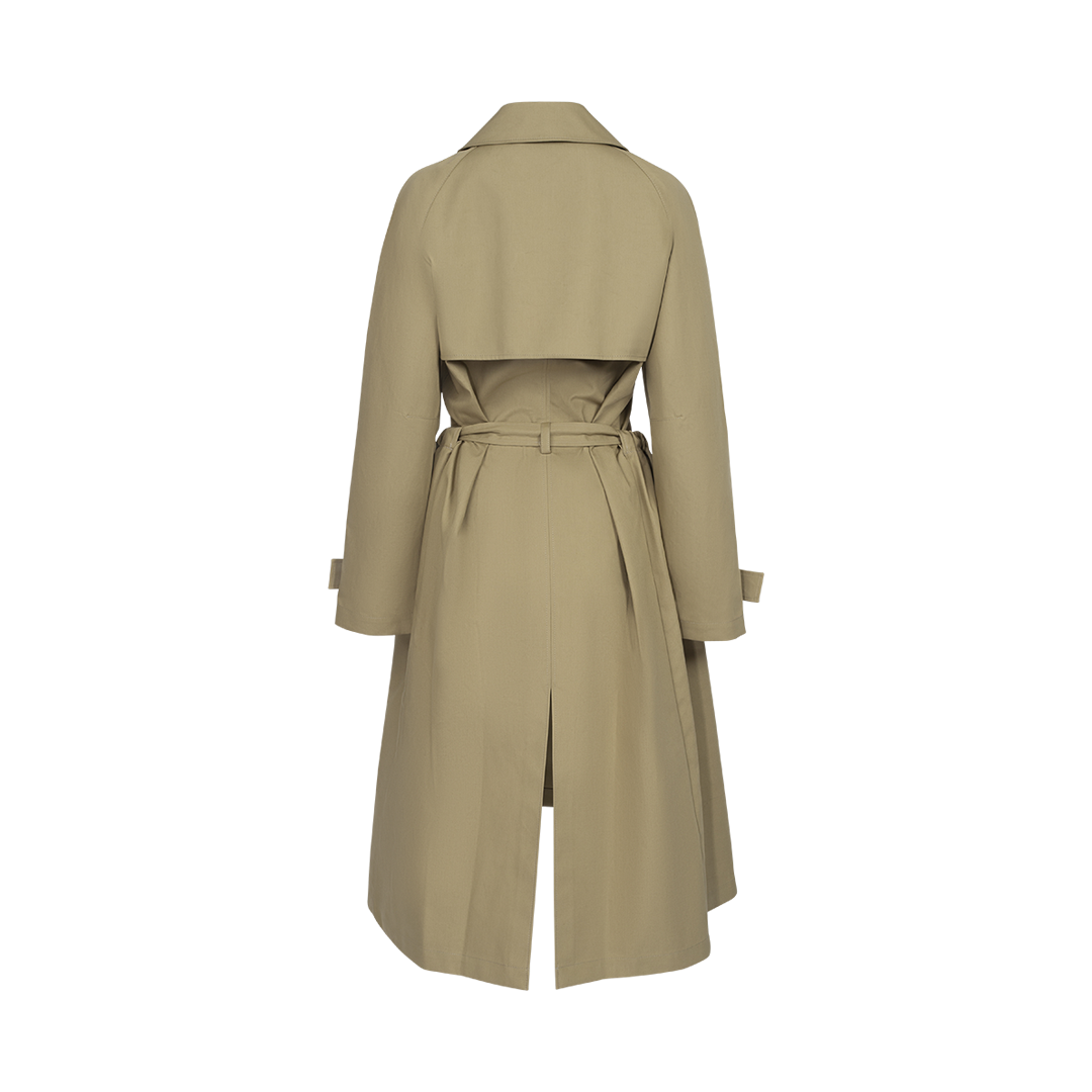 Gathered Trenchcoat | Back view of Gathered Trenchcoat J.W. ANDERSON