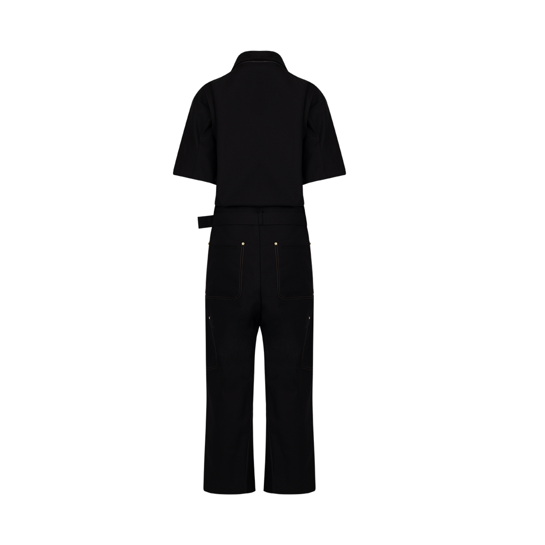 Sacai x Carhartt WIP Jumpsuit | Back view of Sacai x Carhartt WIP Jumpsuit SACAI X CARHARTT WIP