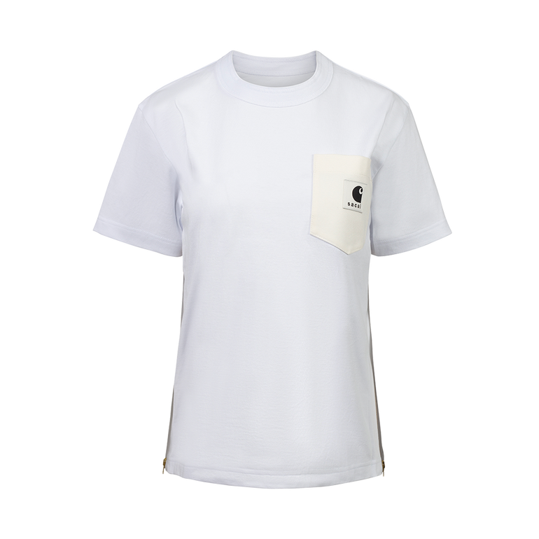 Sacai x Carhartt WIP Side-Zip T-Shirt