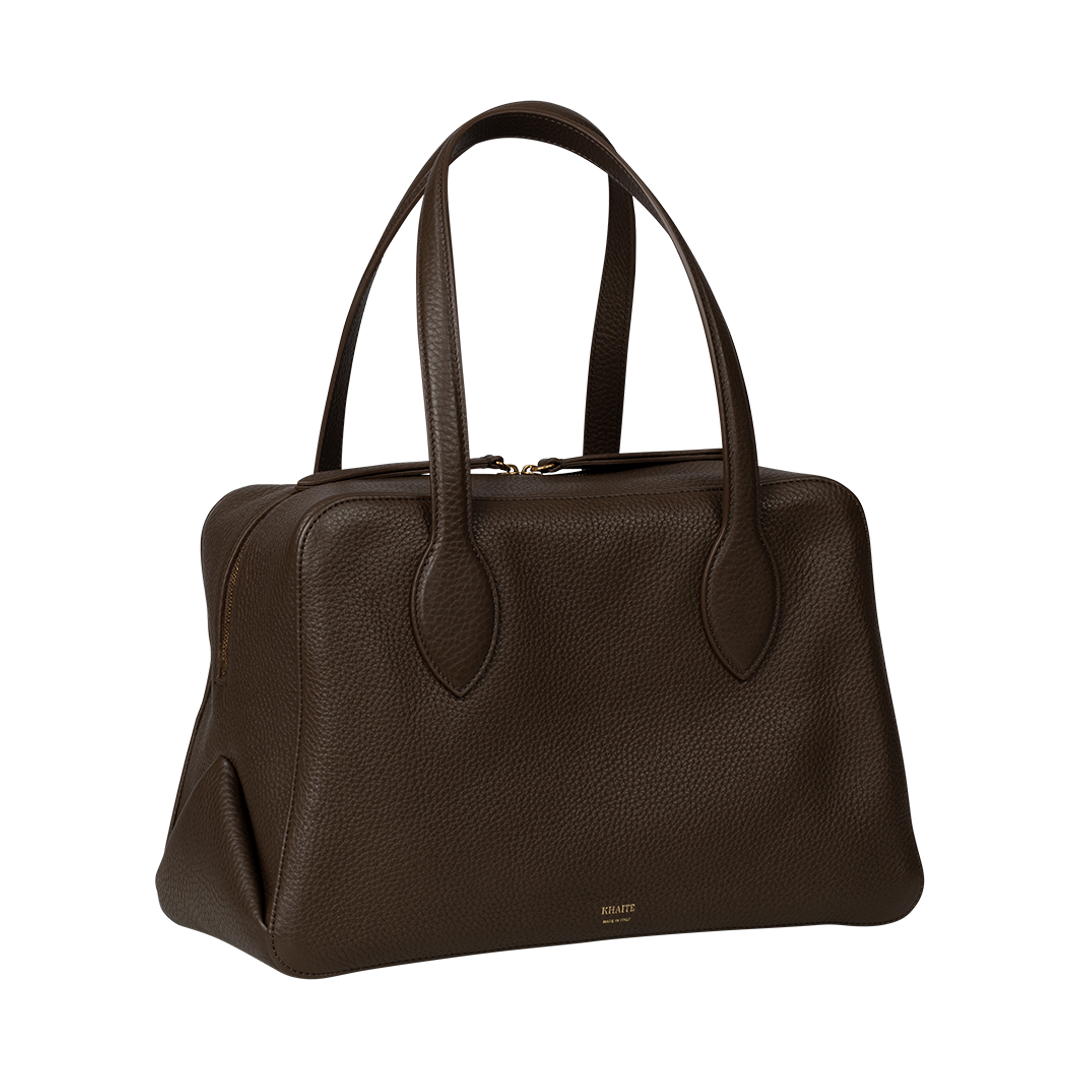 The Medium Maeve Bag | Side view of The Medium Maeve Bag KHAITE