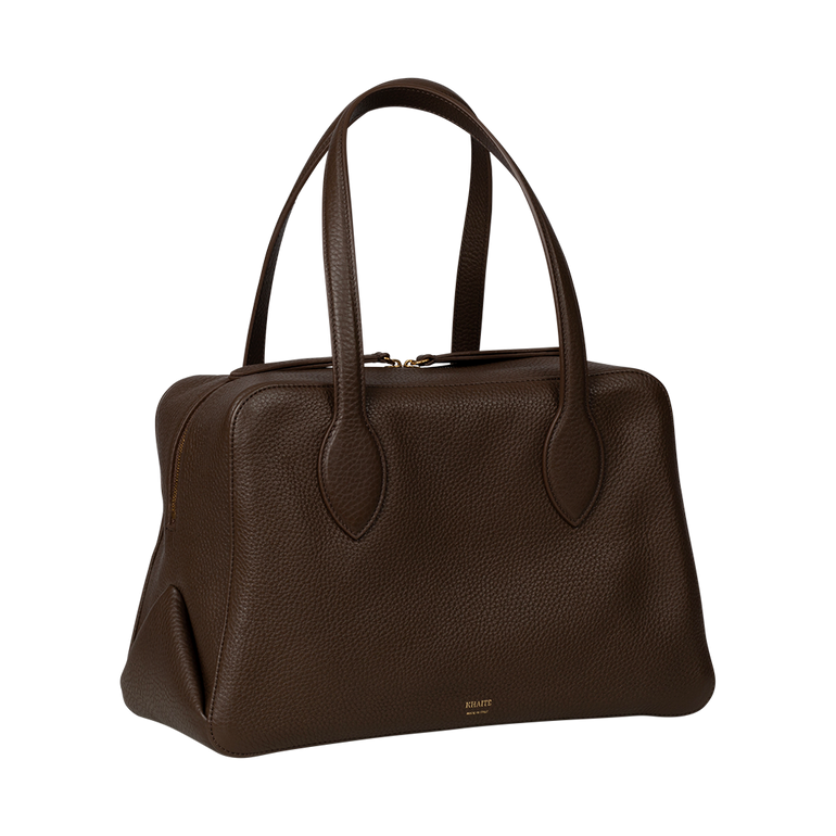 The Medium Maeve Bag | Side view of The Medium Maeve Bag KHAITE