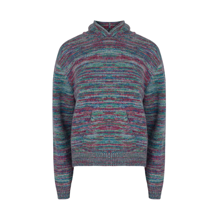 Ecstasy Fitted Hoodie | Front view of Ecstasy Fitted Hoodie THE ELDER STATESMAN