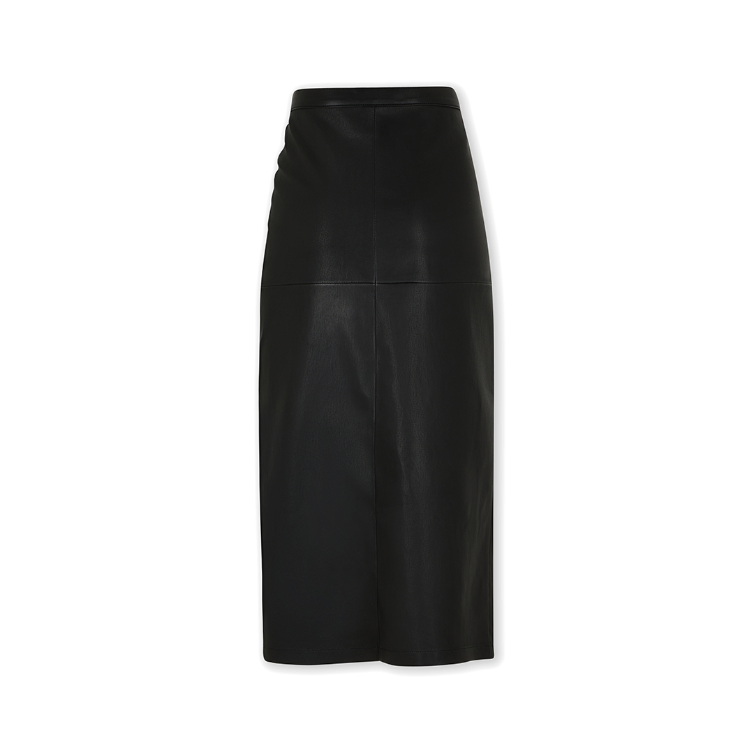 Jupe Midi Skirt | Back view of Jupe Midi Skirt in Black