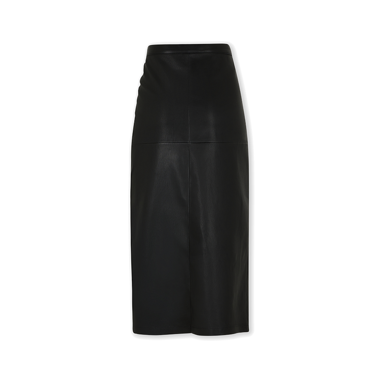 Jupe Midi Skirt | Back view of Jupe Midi Skirt in Black