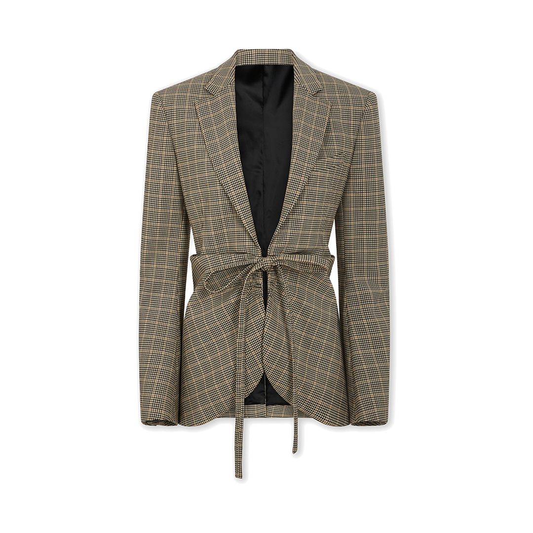 Veste Blazer with Belt | Front view of Veste Blazer with Belt RABANNE