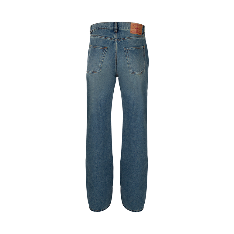 Evergreen Wire Jeans | Back view of Evergreen Wire Jeans Y/PROJECT