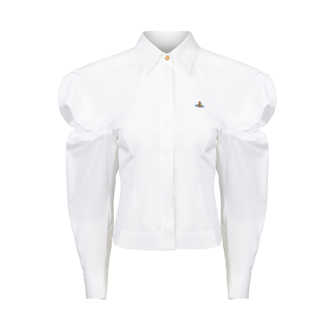 Embroidered Gexy Shirt | Front view of Embroidered Gexy Shirt VIVIENNE WESTWOOD