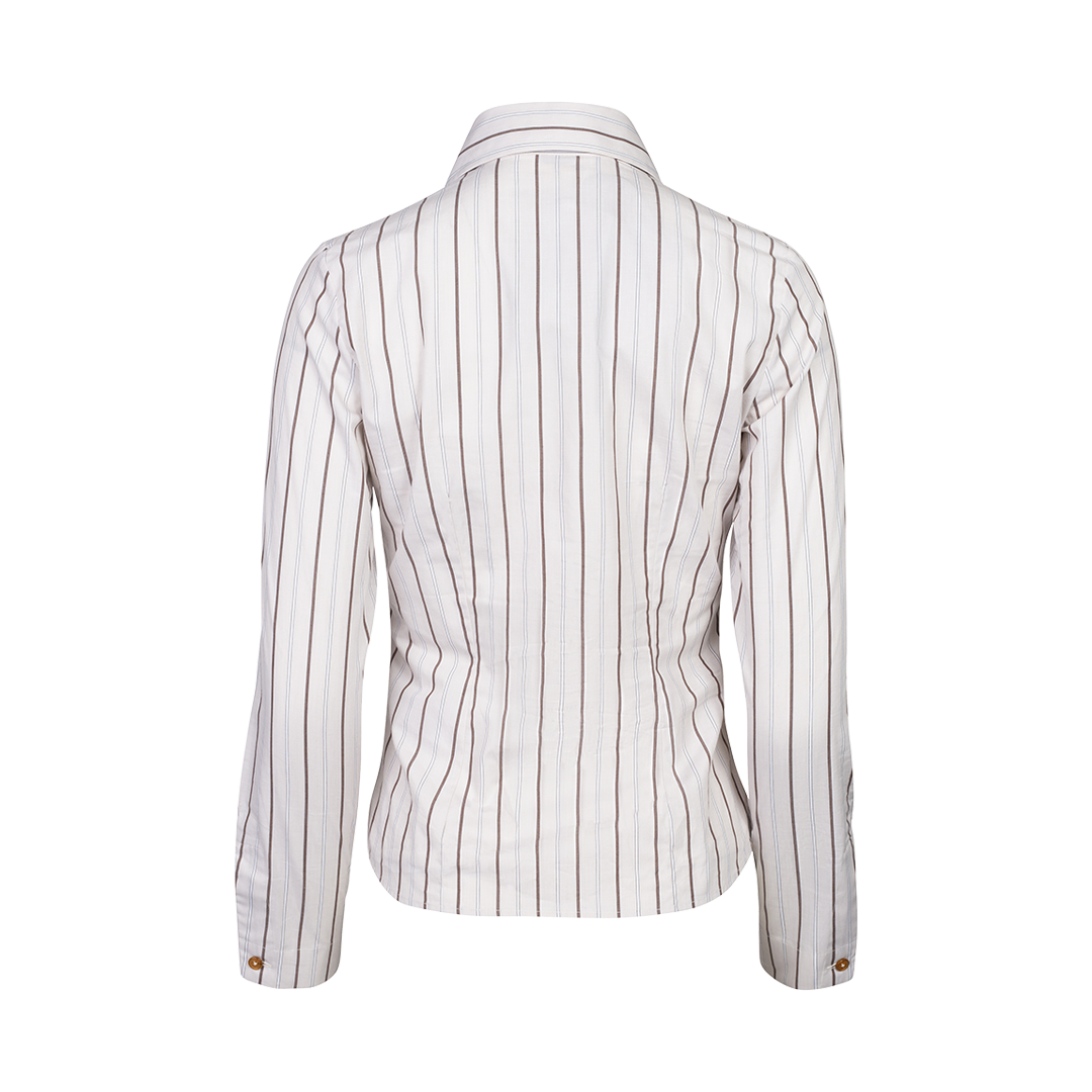 Striped Violin Shirt | Back view of Striped Violin Shirt VIVIENNE WESTWOOD