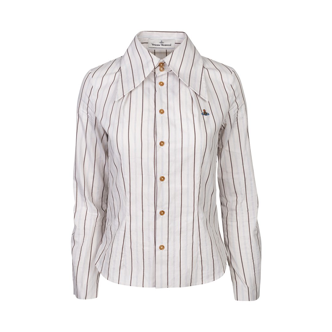 Striped Violin Shirt | Front view of Striped Violin Shirt VIVIENNE WESTWOOD