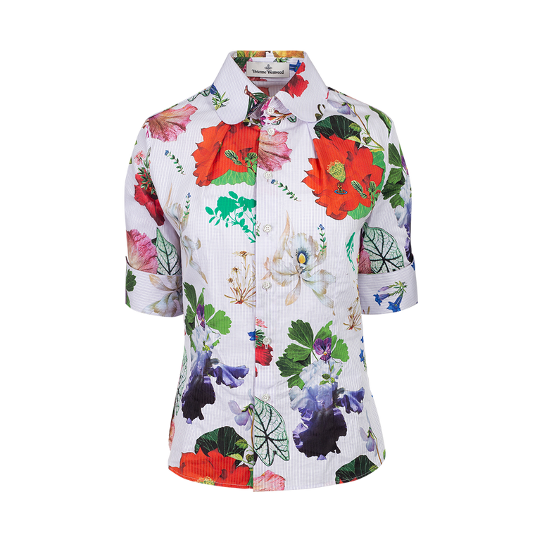 Short Sleeve Floral Shirt | Front view of Short Sleeve Floral Shirt VIVIENNE WESTWOOD