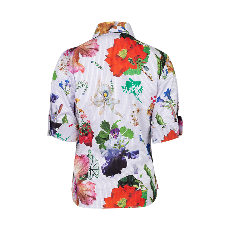 Short Sleeve Floral Shirt | Back view of Short Sleeve Floral Shirt VIVIENNE WESTWOOD