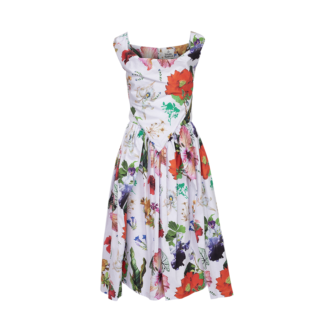 Floral Sunday Dress | Front view of Floral Sunday Dress VIVIENNE WESTWOOD