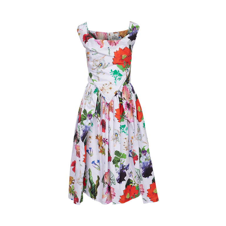 Floral Sunday Dress | Front view of Floral Sunday Dress VIVIENNE WESTWOOD