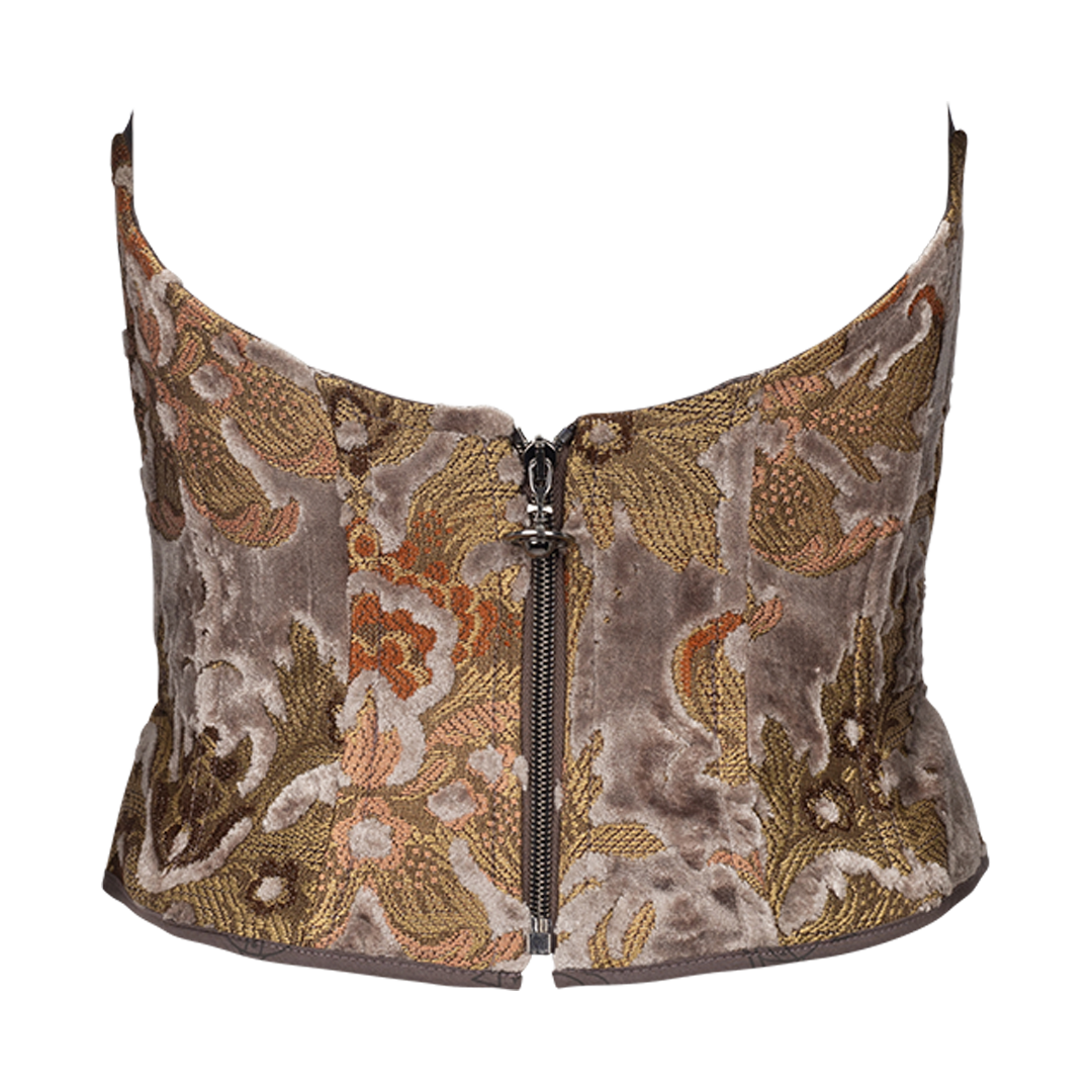 Bella Cupless Corset | Back view of Bella Cupless Corset VIVIENNE WESTWOOD