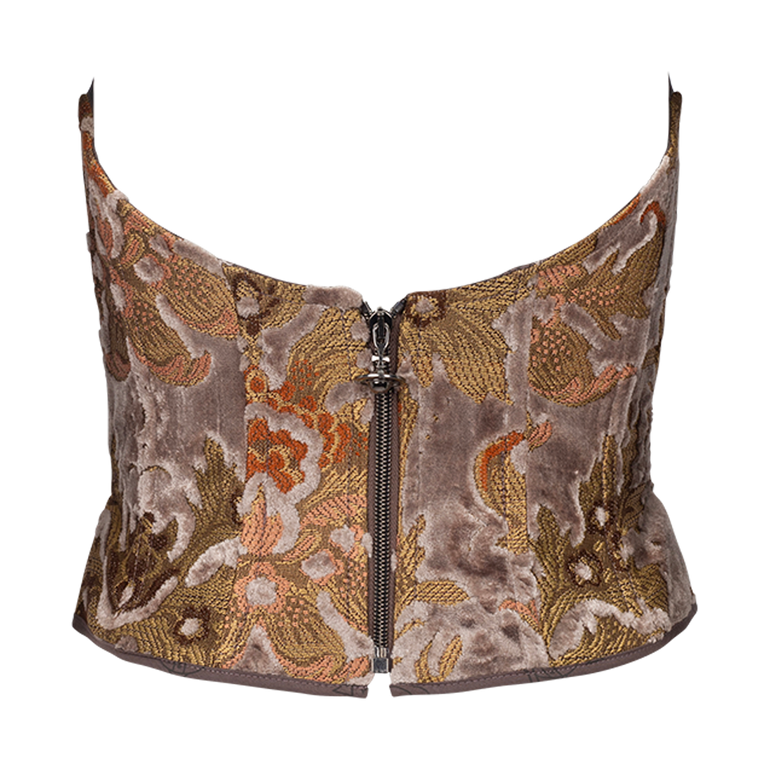 Bella Cupless Corset | Back view of Bella Cupless Corset VIVIENNE WESTWOOD