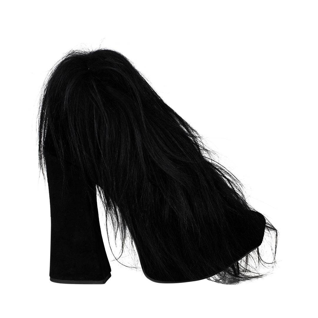 Scottie Fur Platform Boot | Front view of Scottie Fur Platform Boot VIVIENNE WESTWOOD