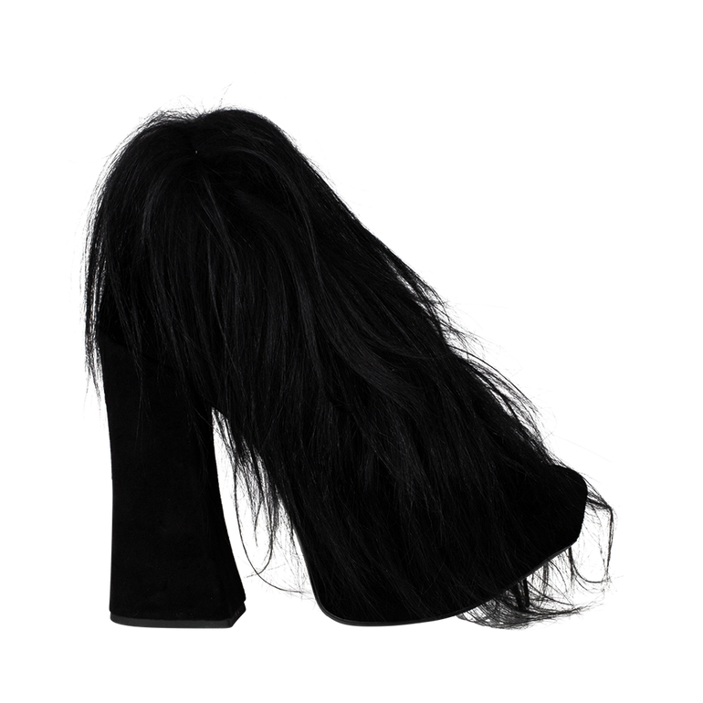 Scottie Fur Platform Boot | Front view of Scottie Fur Platform Boot VIVIENNE WESTWOOD