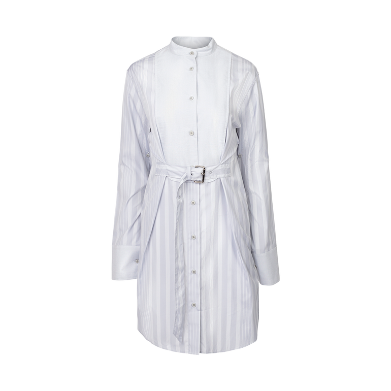 Belted Tuxedo Shirtdress | Front view of Belted Tuxedo Shirtdress JW ANDERSON