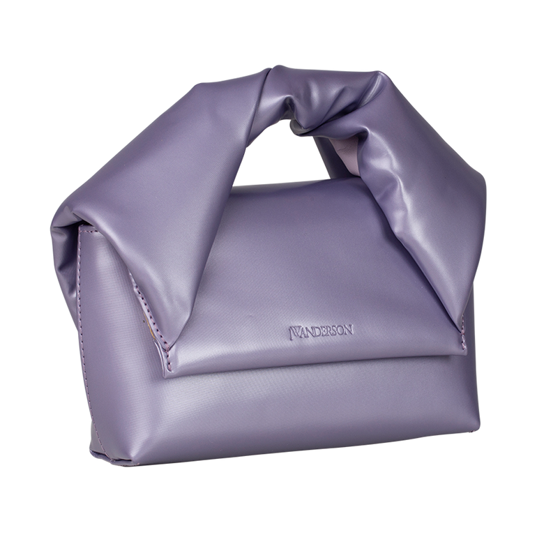 Small Twister Bag | Side view of Small Twister Bag in Purple JW ANDERSON