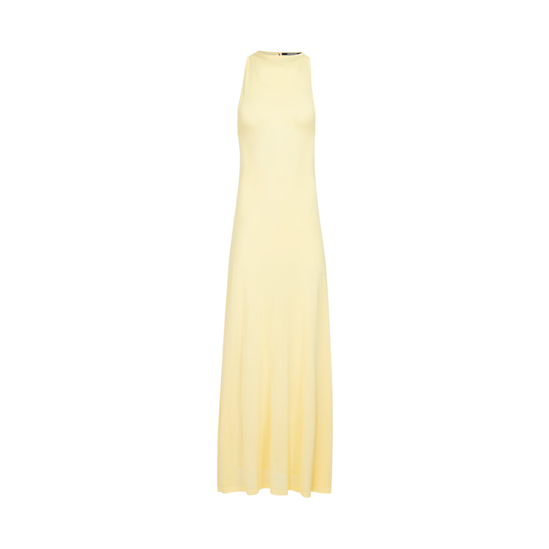 La Robe Maille Sculta Dress | Front view of La Robe Maille Sculta Dress JACQUEMUS