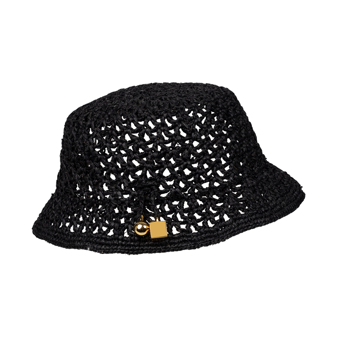 Le Bob Spiaggia Bucket Hat | Side view of Le Bob Spiaggia Bucket Hat JACQUEMUS