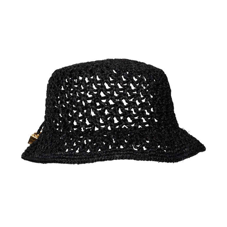 Le Bob Spiaggia Bucket Hat | Back view of Le Bob Spiaggia Bucket Hat JACQUEMUS