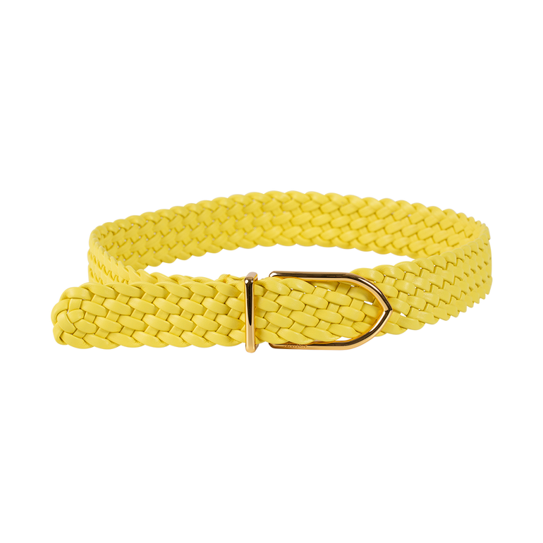 La Ceinture Bambino Braided Belt | Front view ofLa Ceinture Bambino Braided Belt JACQUEMUS