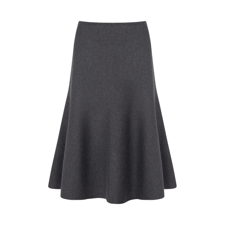 Odil Midi Skirt | Front view of Odil Midi Skirt THOM BROWNE