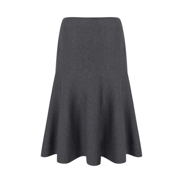 Odil Midi Skirt | Back view of Odil Midi Skirt THOM BROWNE